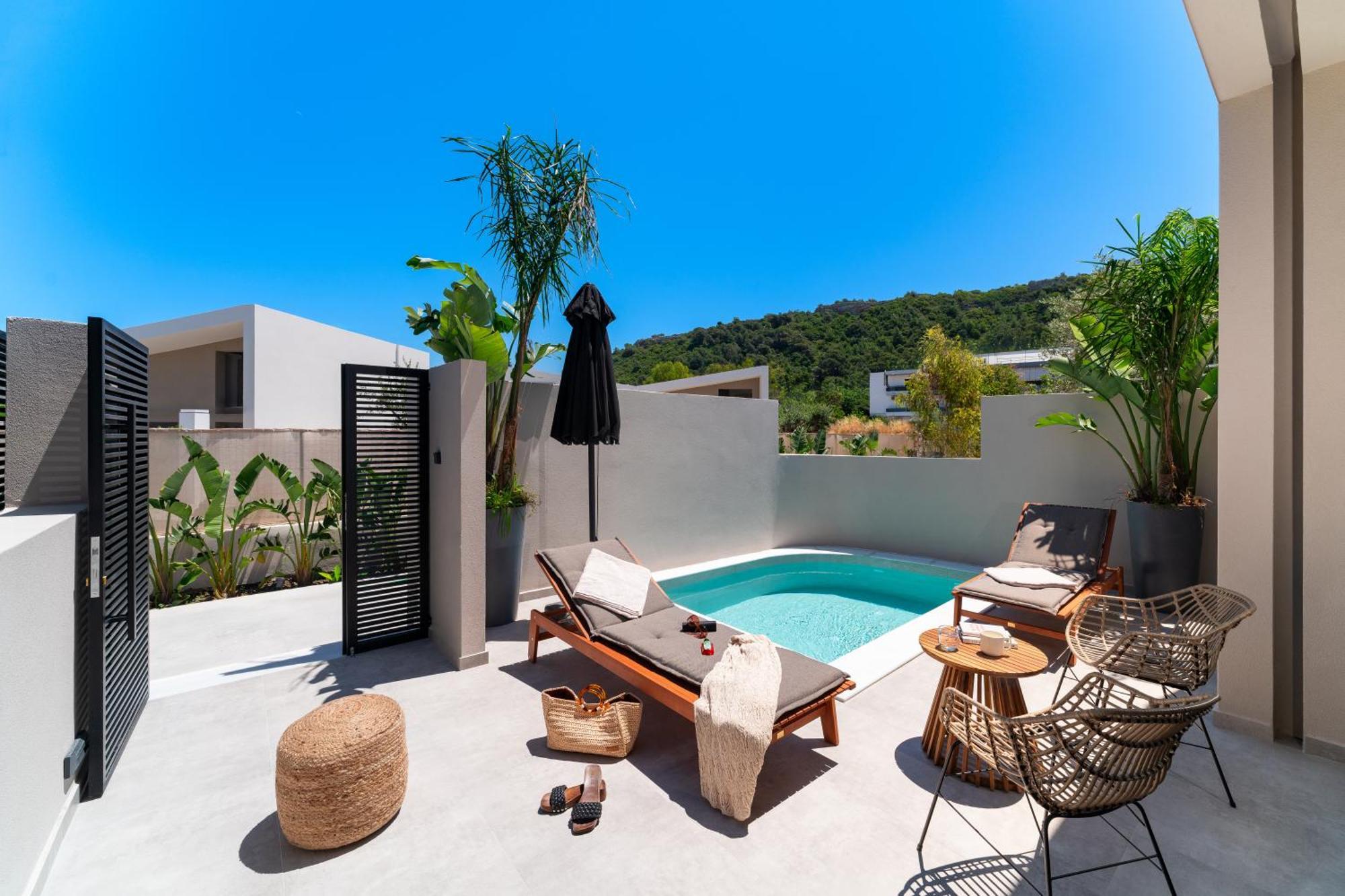 Afesou Suites Ialysos  Dış mekan fotoğraf