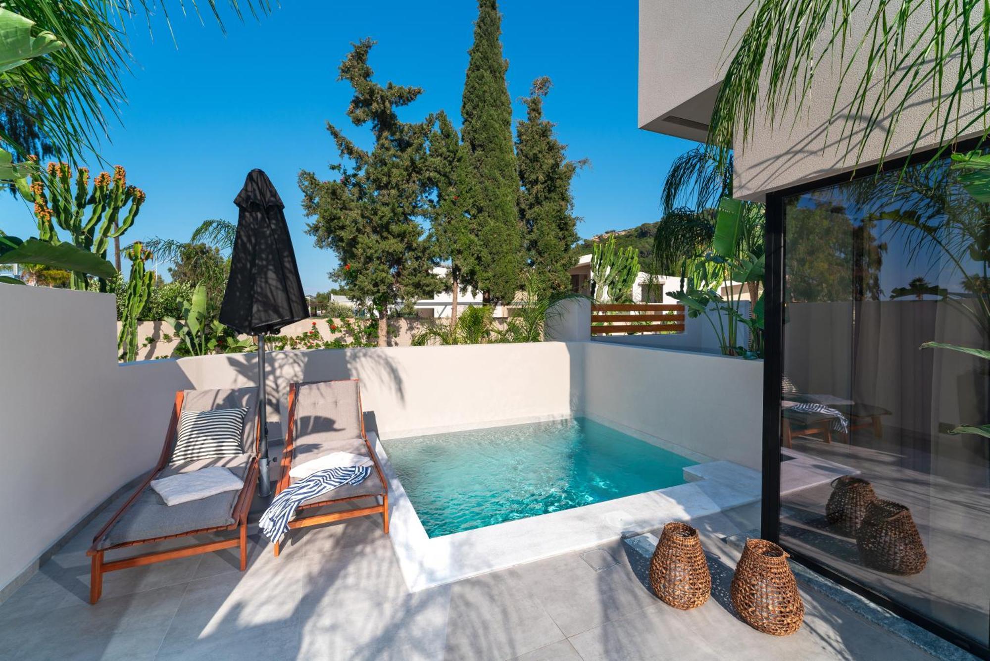 Afesou Suites Ialysos  Dış mekan fotoğraf